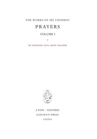 Prayers I: 27 (Works of Sri Chinmoy)