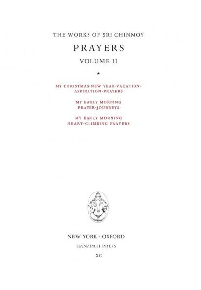Prayers II
