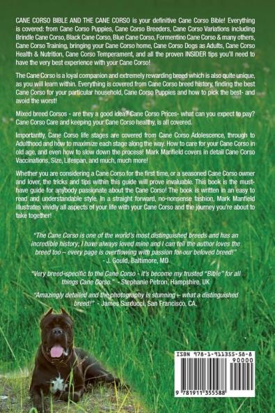 Cane Corso Bible And the Cane Corso