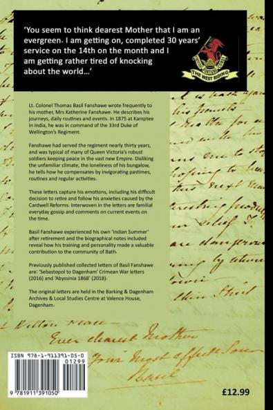 Fanshawe's Indian Summer: The private letters of Lt. Col. Thomas Basil Fanshawe from Kamptee 1875