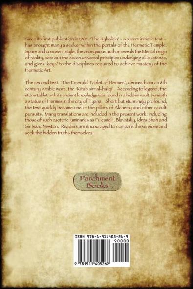 The Kybalion & The Emerald Tablet of Hermes