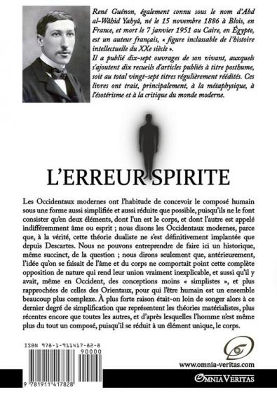 L'erreur spirite