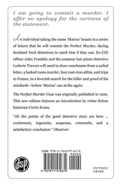 The Perfect Murder Case
