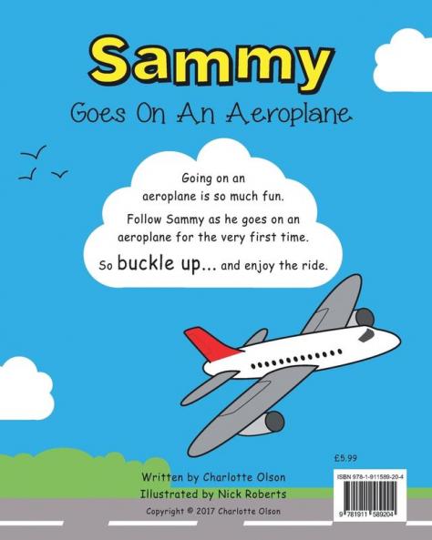 Sammy goes on an aeroplane