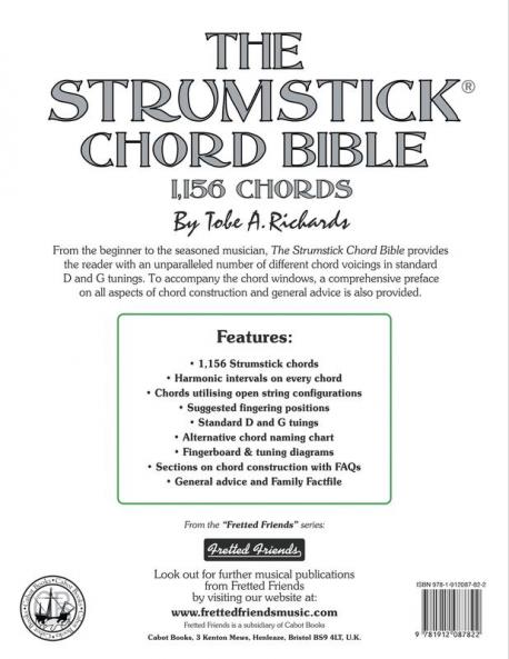 The Strumstick Chord Bible: D & G Standard Tunings 1156 Chords: FF45US (Fretted Friends)