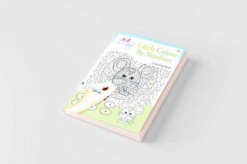 My Little Colour By Numbers Colouring Book