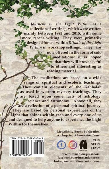 Journeys in the Light Within: Meditations by Elizabeth Anderton Fox