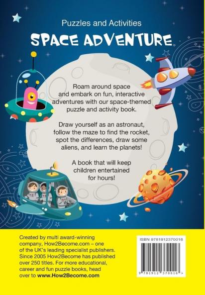 Kids' Puzzle and Activity Book Space & Adventure!