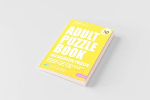 Adult Puzzle Book 100 Assorted Puzzles Volume 3