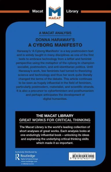 Analysis of Donna Haraway's A Cyborg Manifesto