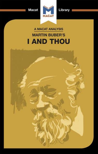 Analysis of Martin Buber's I and Thou