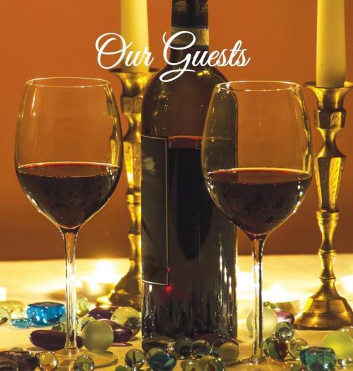 Guest Book (HARDCOVER) Visitors Book Guest Comments Book House Guest Book Dinner Party Guest Book Vacation Home Guest Book