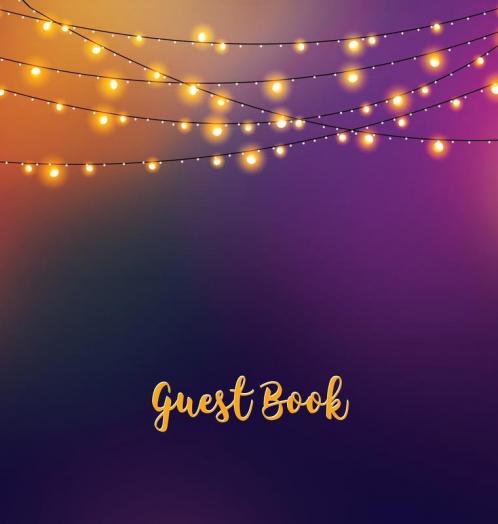 Guest Book (Hardcover) Party Guest Book Birthday Guest Comments Book House Guest Book Retirements Party Guest Book Vacation Home Guest Book ... commemorations special occasions