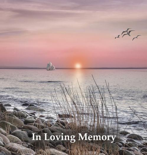 Funeral Guest Book "In Loving Memory" Memorial Guest Book Condolence Book Remembrance Book for Funerals or Wake Memorial Service Guest Book