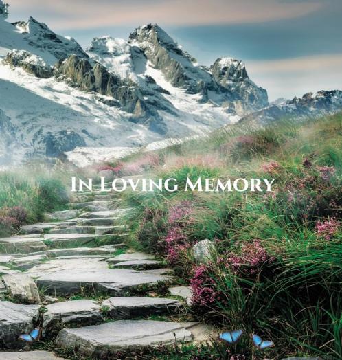 Funeral Guest Book In Loving Memory Memorial Service Guest Book Condolence Book Remembrance Book for Funerals or Wake: HARDCOVER. A lasting keepsake for the family.