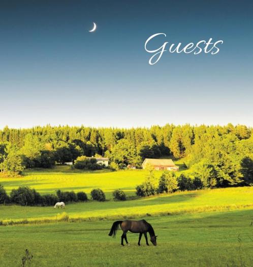 GUEST BOOK for Guest House Airbnb Bed & Breakfast Vacation Home Retreat Centre