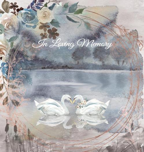 Funeral Guest Book "In Loving Memory" Memorial Guest Book Condolence Book Remembrance Book for Funerals or Wake