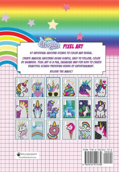 Unicorn Pixel Art