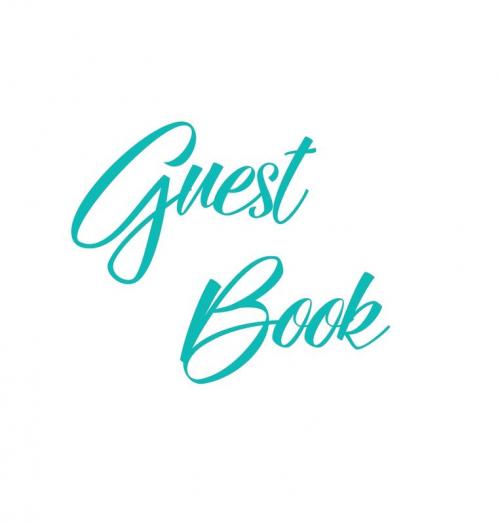 Tiffany Blue Guest Book Weddings Anniversary Party's Special Occasions Memories Christening Baptism Visitors Book Guests Comments Vacation ... Funeral Wake and Visitor Book (Hardback)