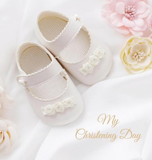 Christening Guest Book Boy Girl Ceremony Beautiful Guest Book for Family & Friends to Write In Celebrate Blessing Naming Day (Hardback)