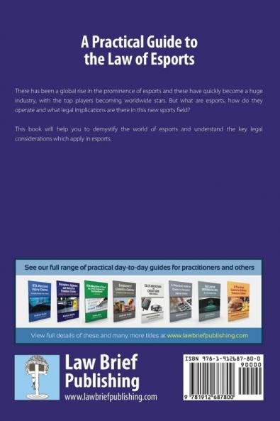 A Practical Guide to the Law of Esports