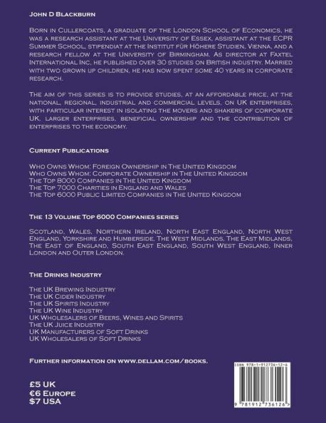 The UK Cider Industry: Profiles of the leading 400 companies (Financial Surveys on Commerce and Industry)