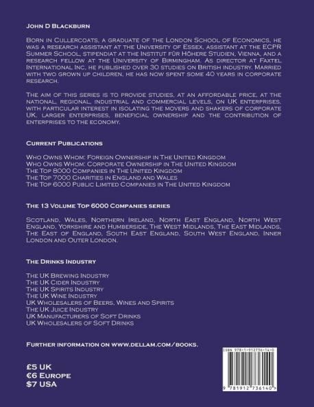 The UK Wine Industry: Profiles of the leading 300 companies (Financial Surveys on Commerce and Industry)