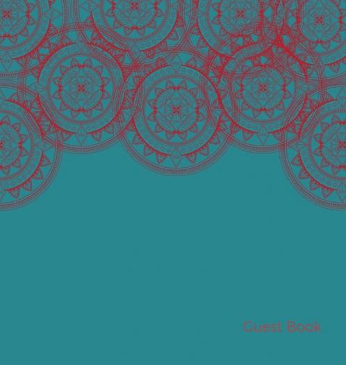Guest book (Hardcover): Celebrations and parties guest book wedding guest book memory book keepsake birthday guest book vacation guest book mandala pattern guest book