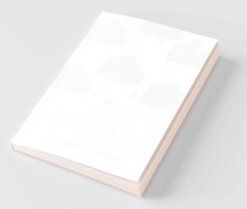 Baby shower guest book (Hardcover)