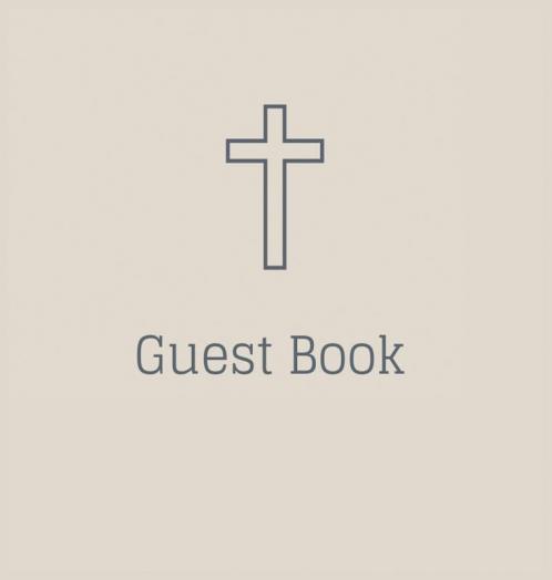 Guest Book for Baptism or Christenings (Hardcover): signing book for baptism or christenings keepsake naming cermony baby dedications register