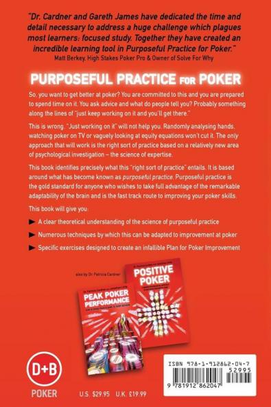 Purposeful Practice for Poker