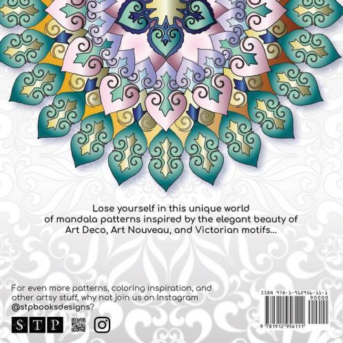 60 Mandala Patterns Coloring Book for Adults