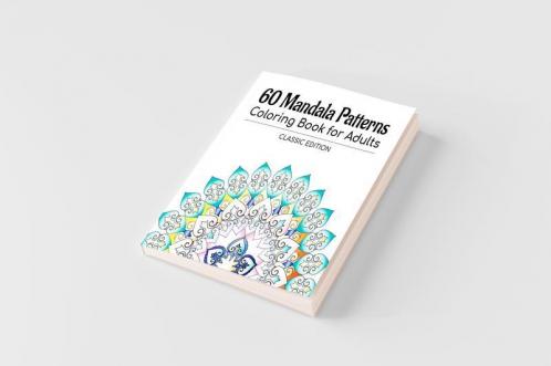 60 Mandala Patterns Coloring Book for Adults