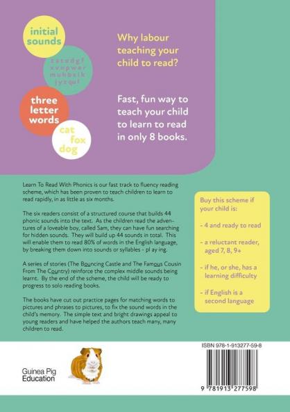 Learn To Read With Phonics Pre Reader Book 1