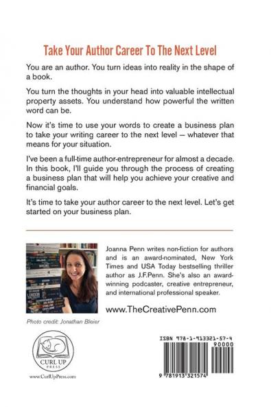 Your Author Business Plan Large Print: Take Your Author Career To The Next Level