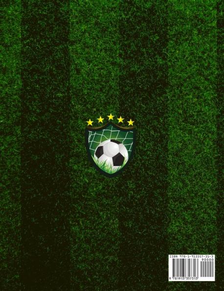 Soccer Coaching Notebook: Pitch Templates Player Tracking & Game Notes (Soccer Coach Gifts)