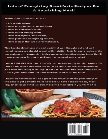 Paleo Diet Cookbook For Beginners In 2020: Easy Healthy And Delicious Paleolithic Recipes For A Nourishing Meal (Includes Alphabetic Index And Some Low Carb Recipes)