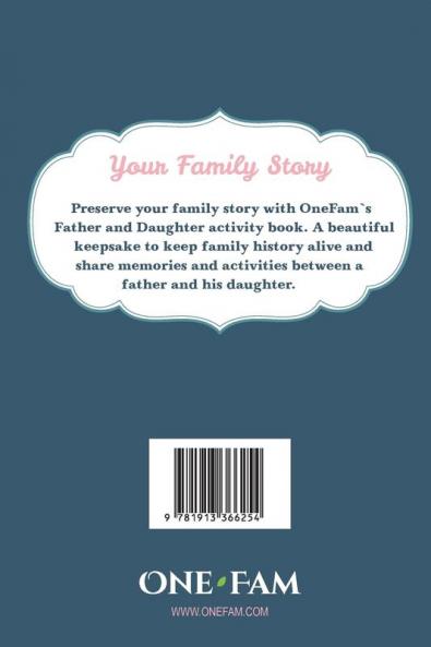 A Father Daughter Activity Book: Just Dad & Me