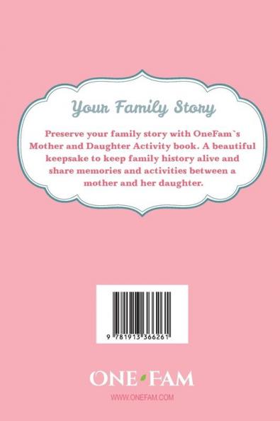 A Mother Daughter Activity Book