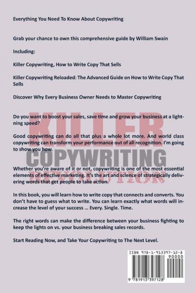 Killer Copywriting Revolution: Master The Art Of Writing Copy That Sells (Two Book Bundle)