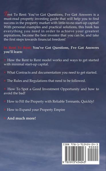 Property Investment Secrets - Rent to Rent