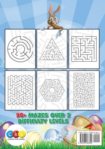 Easter Mazes For Kids Ages 4-8