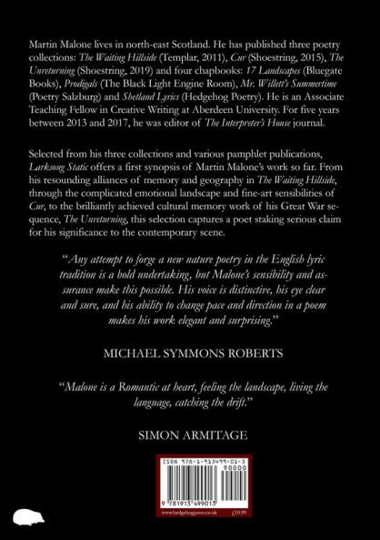 Larksong Static: Selected Poems 2005-2020