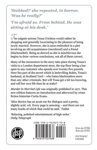 Murder in Married Life: A Tessa Crichton Mystery: 2 (The Tessa Crichton Mysteries)