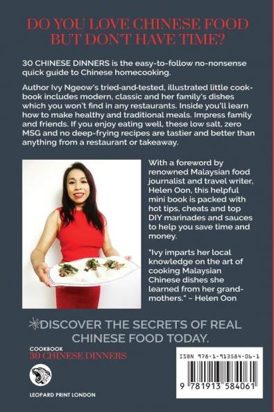 30 Chinese Dinners: Healthy Easy Homemade Meals