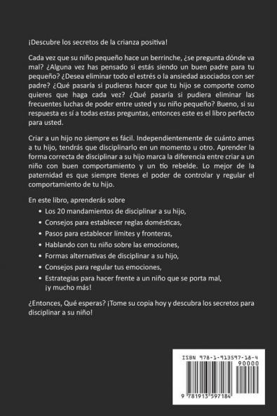 Disciplina infantil: 20 reglas para los Padres: 1