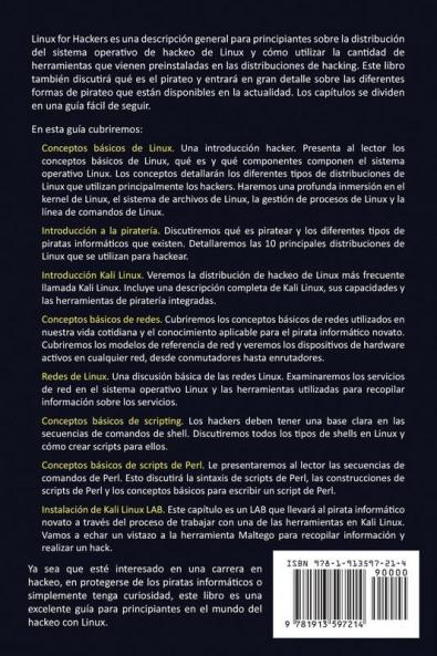 Linux para hackers: Una guía completa para principiantes para el mundo del hackeo utilizando Linux