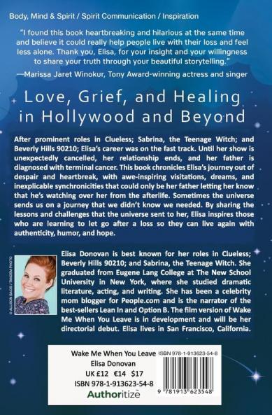 Wake Me When You Leave: Love and Encouragement Via Dreams from the Afterlife