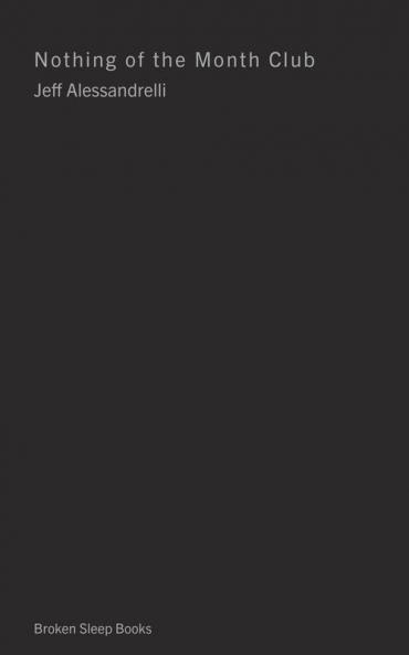 Nothing of the Month Club