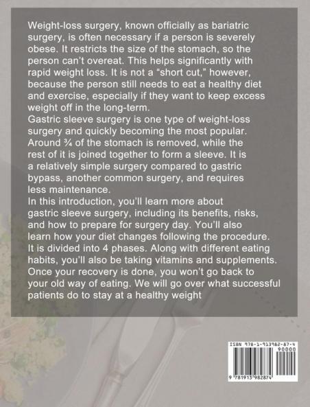 Gastric Sleeve Cookbook: Delicious Quick Healthy and Easy to Follow Recipes to Help Maximize Your Weight Loss Results